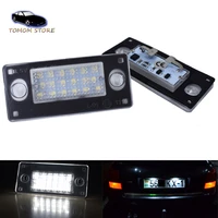 2x free error led rear number plate light for audi a4 s4 avant 19992001 rs4 b5 a3 20012003 car styling accessory parts