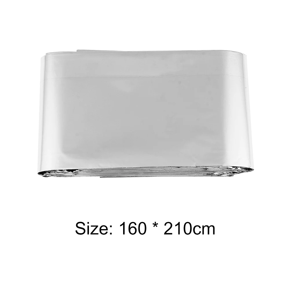 

10pcs Emergency Foil Thermal Heat Blankets Home Outdoor first aid survive thermal warm heat rescue Survival Supplies