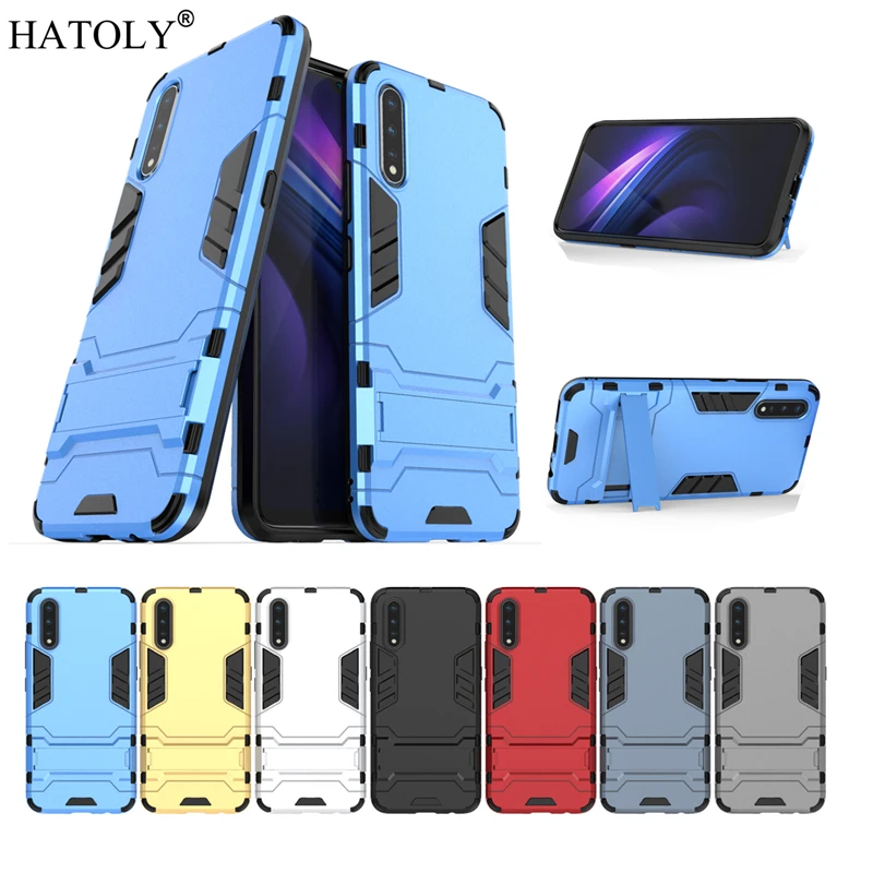 For Vivo iQOO Neo Case Rubber Robot Armor TPU PC Shell Hard Back Phone Cover for Vivo iQOO Neo Protective Case for Vivo iQOO Neo