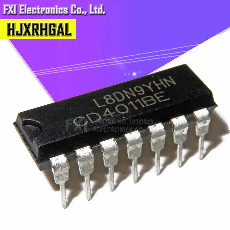 10 шт. CD4011BE CD4011 DIP14 DIP новый оригинальный|shipping free| |
