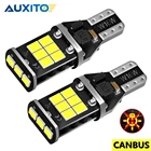 AUXITO 2x W16W T15 светильник ные лампы для автомобиля резервная лампа 2835SMD 6000k супер яркие автомобильные лампы для BMW E46 E39 E90 F10 E87 E36 E30
