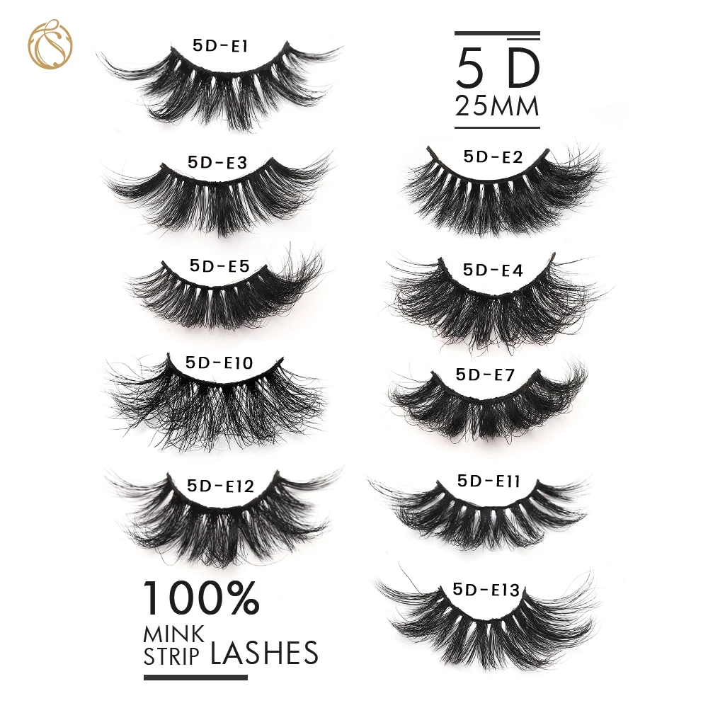 Fiuffy толстые 5d 25 мм норковые ресницы ручной работы высокого качества 100% настоящие