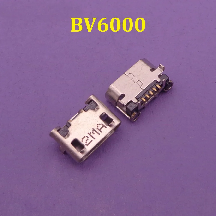 2 шт. микро usb зарядный разъем для розетки сменный ремонта типа c BlackView BV6000 BV6800 BV9000