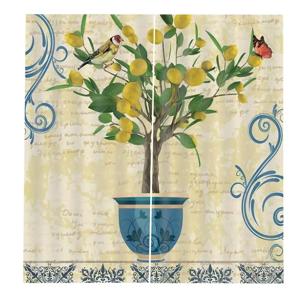 Шторы для гостиной спальни шторы на окна с натуральным пейзажем|Занавески| |