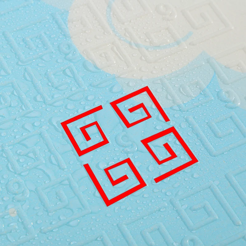 Складной детский игровой коврик водонепроницаемый XPE мягкий для ползания