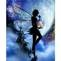 5d diy full square drilling diamond painting butterfly girl landscape cartoon cross stitch diamond embroidery holiday gifts