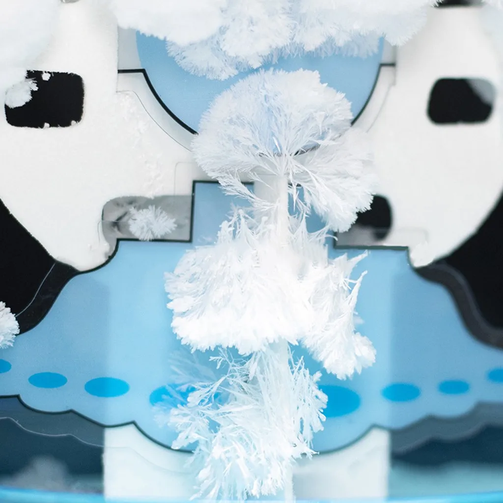 DIY волшебная растущая Рождественская елка рождественский подарок бумажный чулок