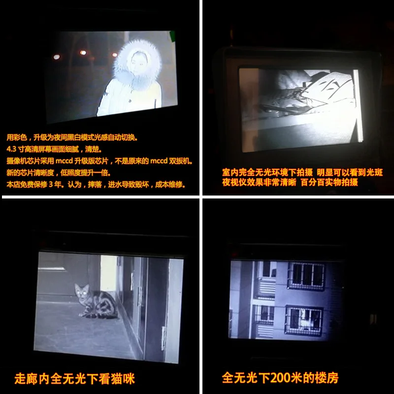 HD портативная камера ночного видения устройство полностью инфракрасное