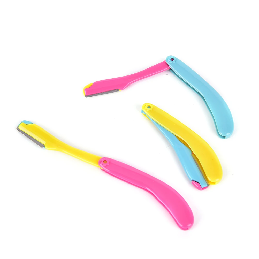 Триммер для бровей JETTING 3 шт. острый нож удаления волос на лице бритва | Красота и