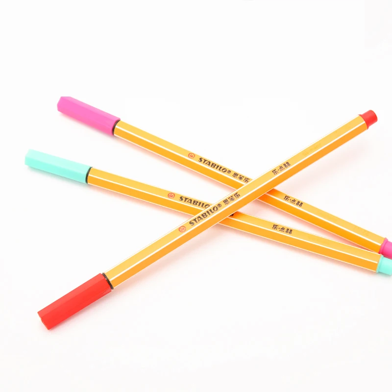 

25pcs Point 88 Pen Sets Wallet Set Liner Fiber Pens Sketch Marker Colores Drawing Manga Student School Art Supplies