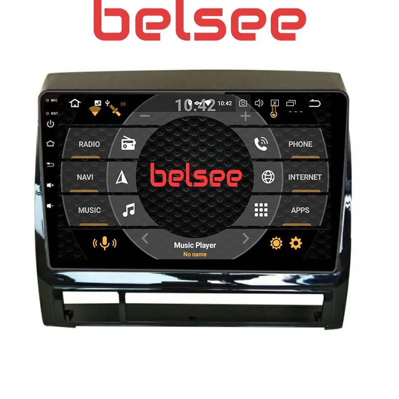 Автомобильный стерео радио мультимедийный плеер Belsee Android 9 0 для Toyota Tacoma Hilux 2005 2015
