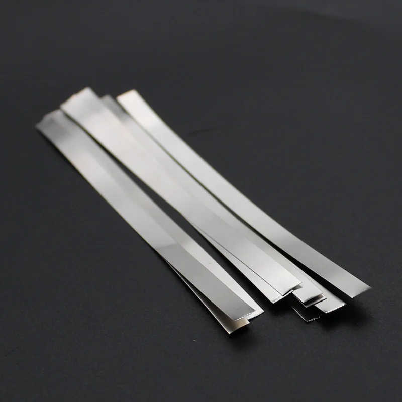 

50pcs 99.96% PURE NICKEL STRIP Battery welding,0.1mm/0.15mm/0.2mm