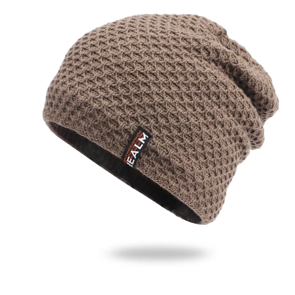 

Outdoor Fleece Sports Cap Men Camping Mountaineering Hat Fishing Cycling Hunting Wool Hood Warm Windproof And Fleece Winter Hat