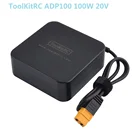ToolKitRC ADP100 100 Вт 20 в блок питания XT60 выходной адаптер для зарядного устройства IMax B6