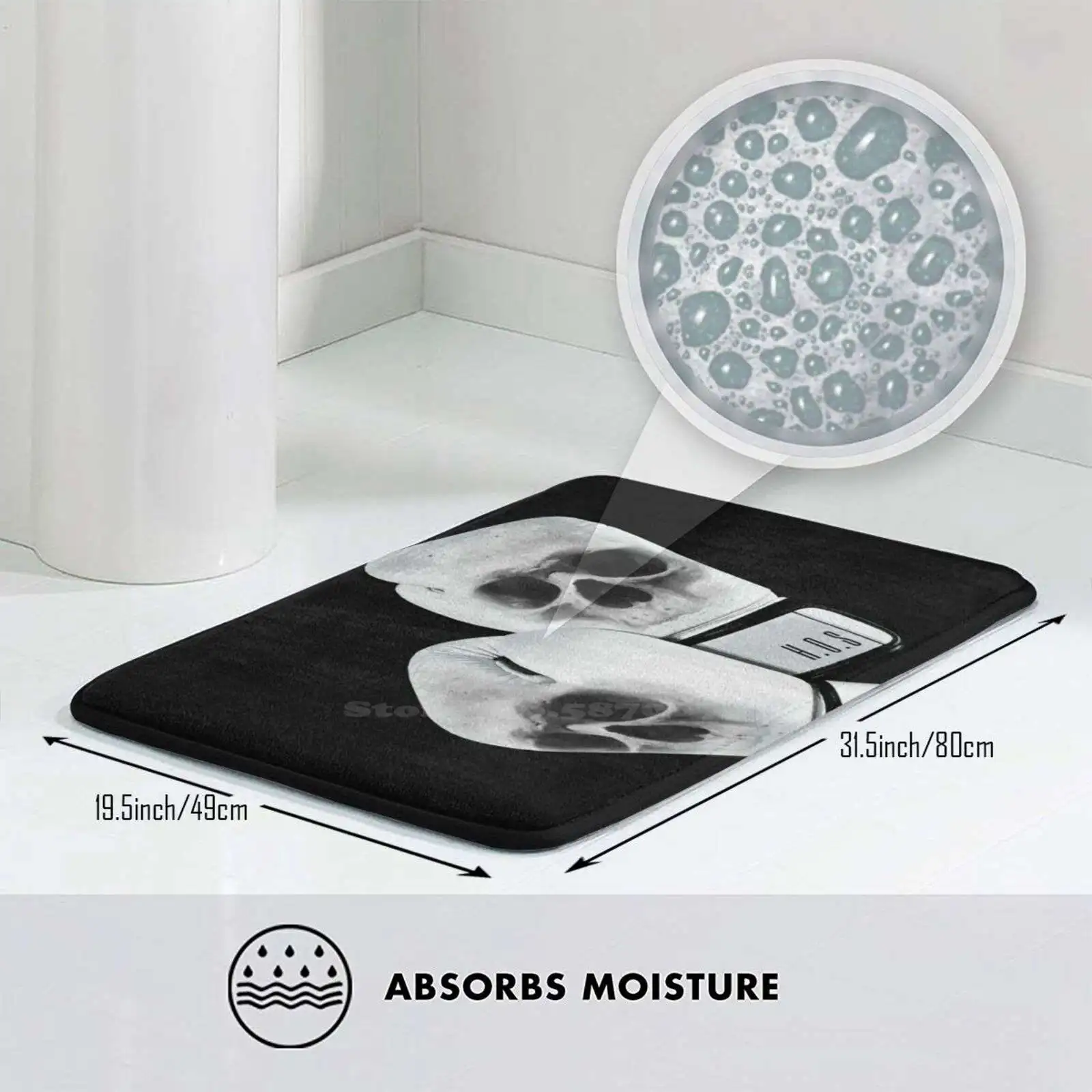 Боксерские перчатки с черепом коврик для двери ног домашний бокса Смешанные