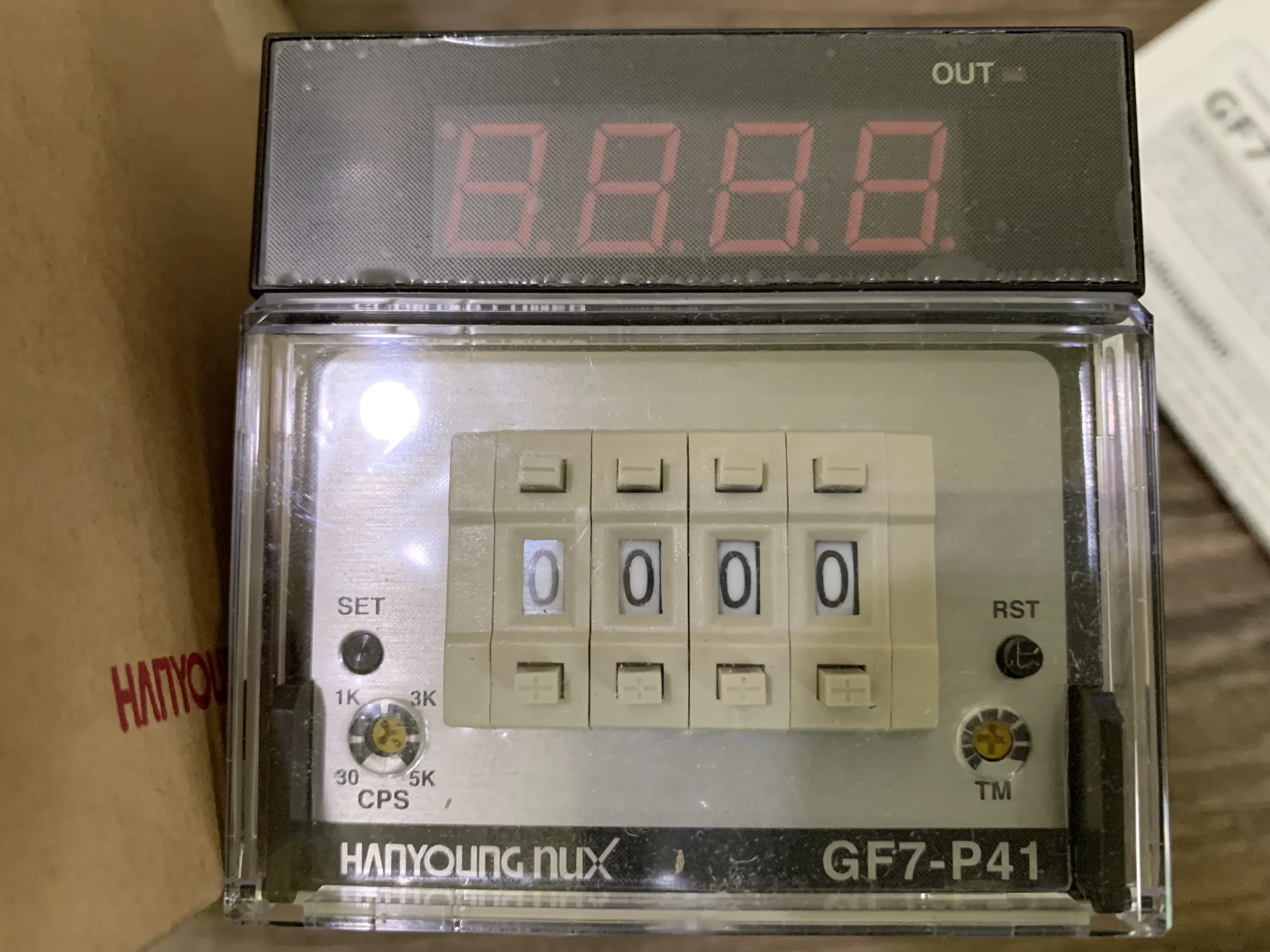 Аутентичный GF7-P41E таймер HANYOUNGNUX