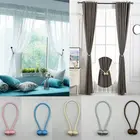 Новинка 2020, магнитные застежки для штор с жемчужными шариками, зажимы для застежки, зажимы