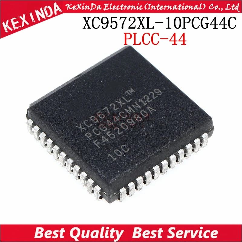 pcs/lot XC9572XL-10PCG44C XC9572XL-10PC44C XC9572XLPC44 XC9572XL PLCC-44 new and original | Integrated Circuits