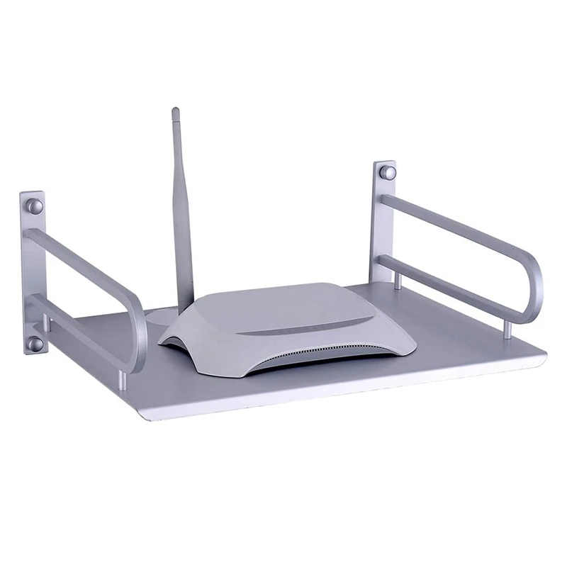 Wireless Wifi Router Storage Organizer Container Boxes TV Set Top Wall Mounting Support Rack Shelf Bracket | Дом и сад