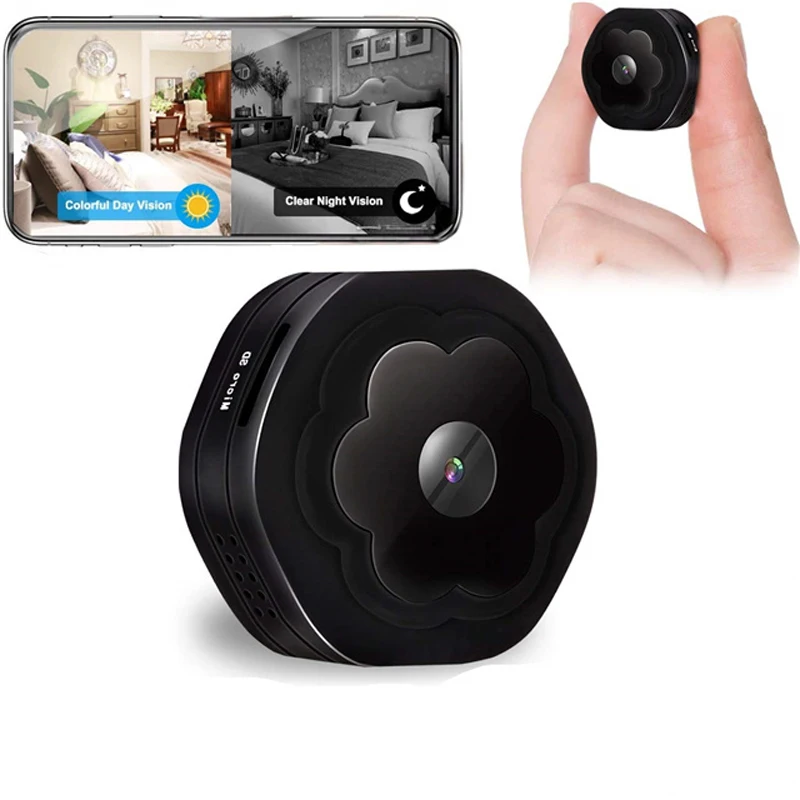 

Mini WIFI HD Camera 720P One-way Voice Home Indoor Infrared Night Vision Remote Monitoring Micro Camera support TF Card 8-128G