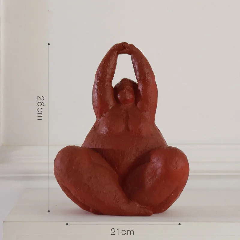 Ордическая Абстрактная фигура полных дам статуя креативное полимерное женское