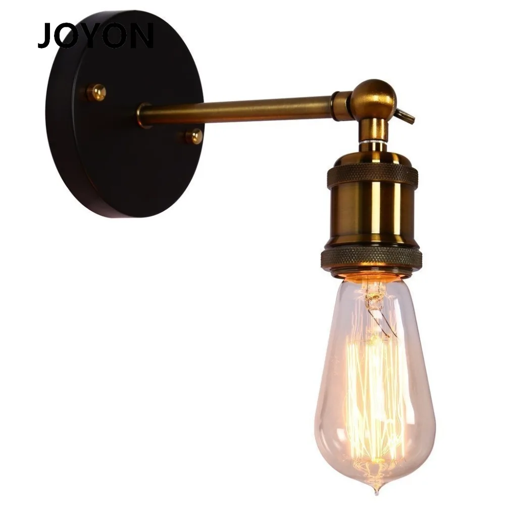 

Vintage Industrial Led Wall Lights AC110V-220V E27 Bulbs Indoor Bedroom Bathroom Balcony Bar Aisle Retro Wall Lamps