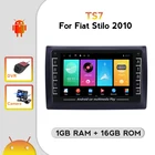 Система Android TS7 GPS автомобильный радиоприемник мультимедийный плеер Навигация BT для Fiat Stilo 2010 IPS экран 1080P видео Carplay головное устройство FM