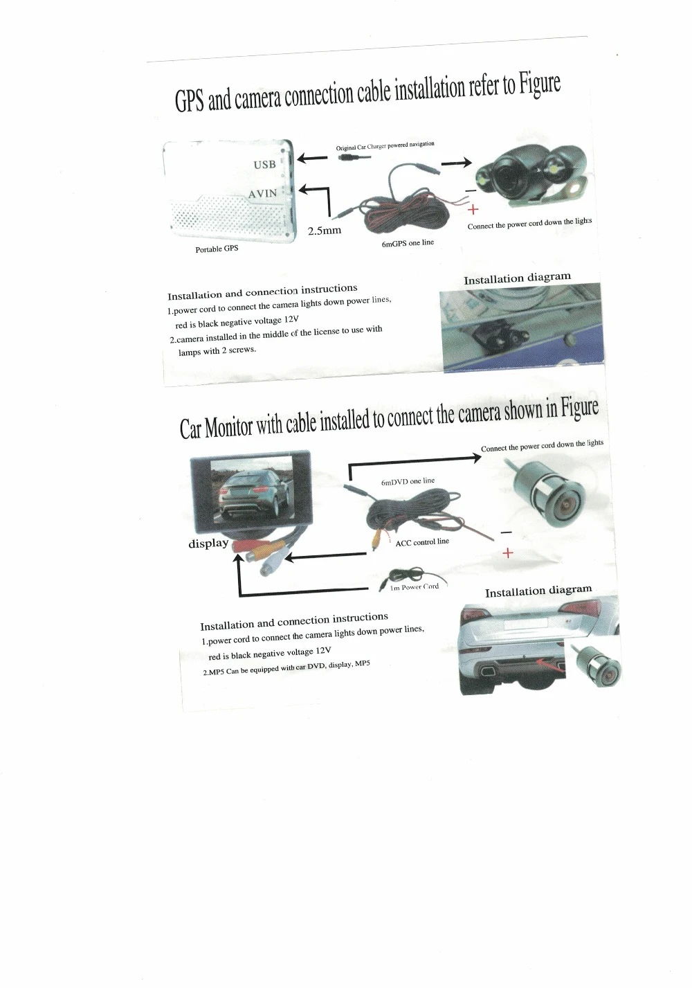 this wire adapter for the rear view camera so make its wireless | Автомобили и мотоциклы