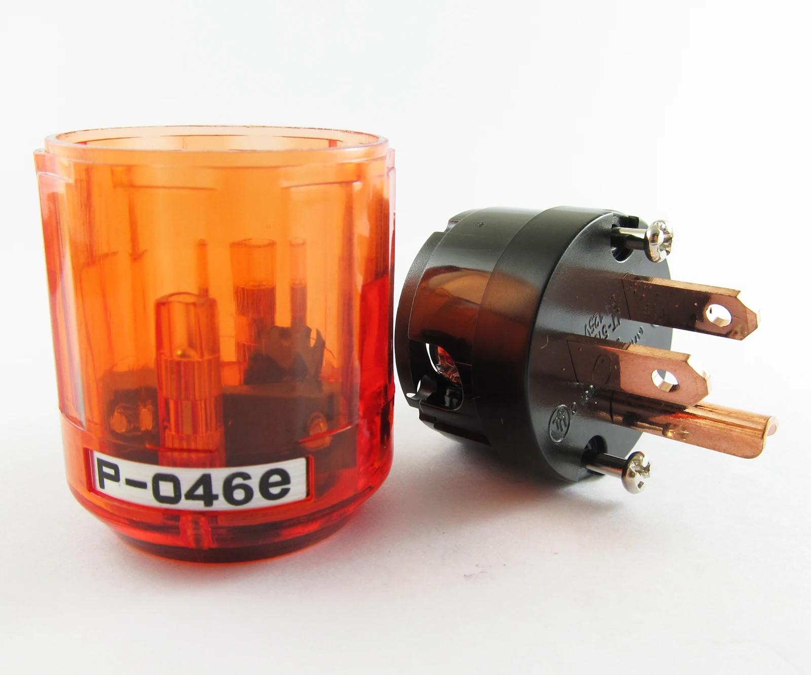 1 шт. латунная стандартная трехконтактная вилка стандарта США Штекерный разъем IEC