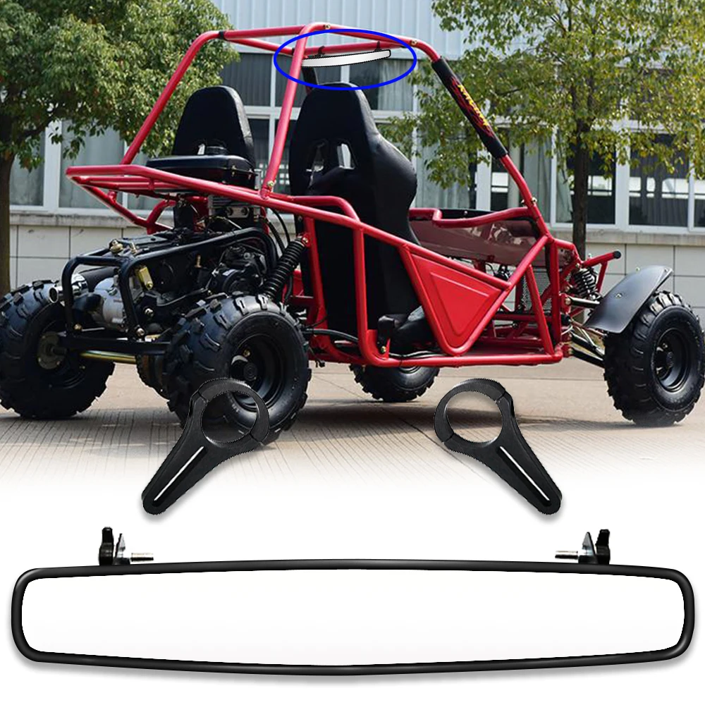 Зеркало заднего вида UTV для Polaris RZR Ranger 1 75 800 XP 1000 900 Yamaha Rhino Top Honda дюйма | Автомобили и