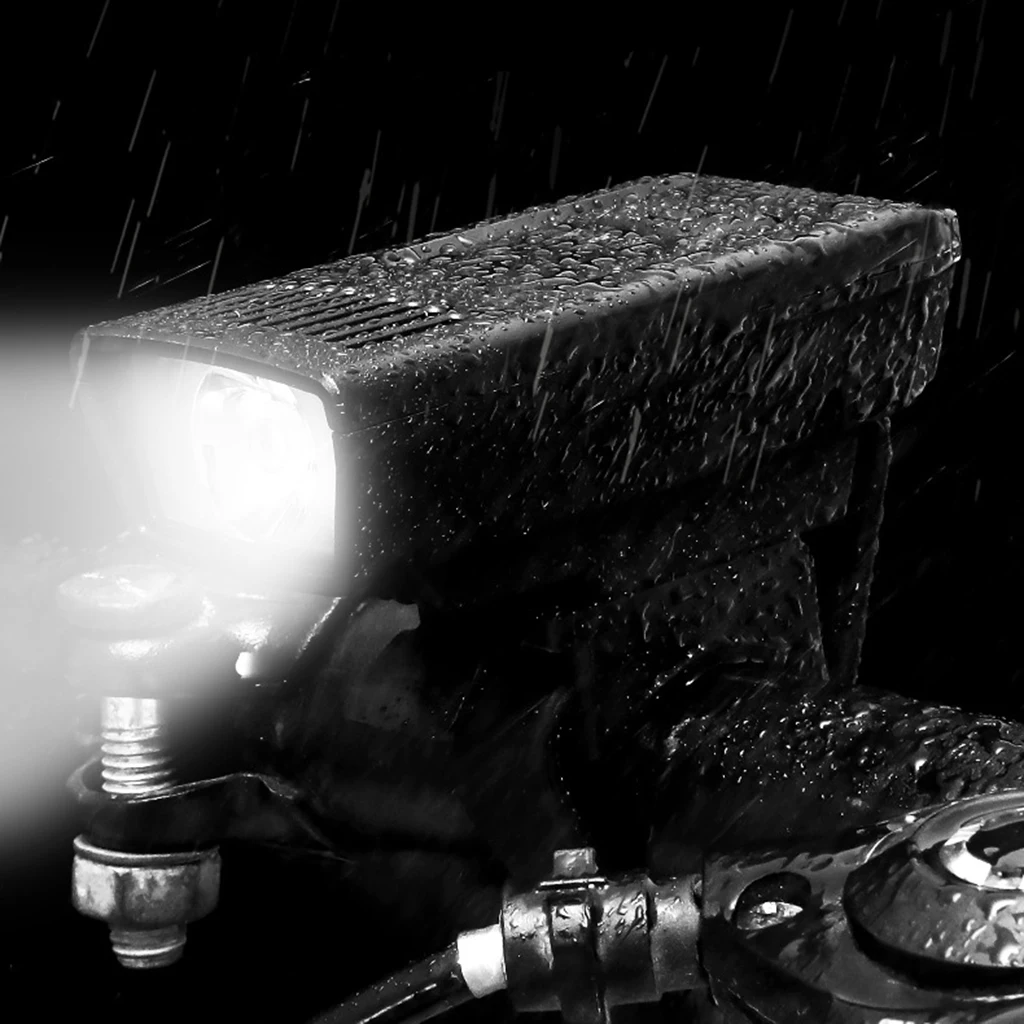 

Bicycle Head Light Bike Headlight Flashlight LED USB Handlebar Lamp Accessories