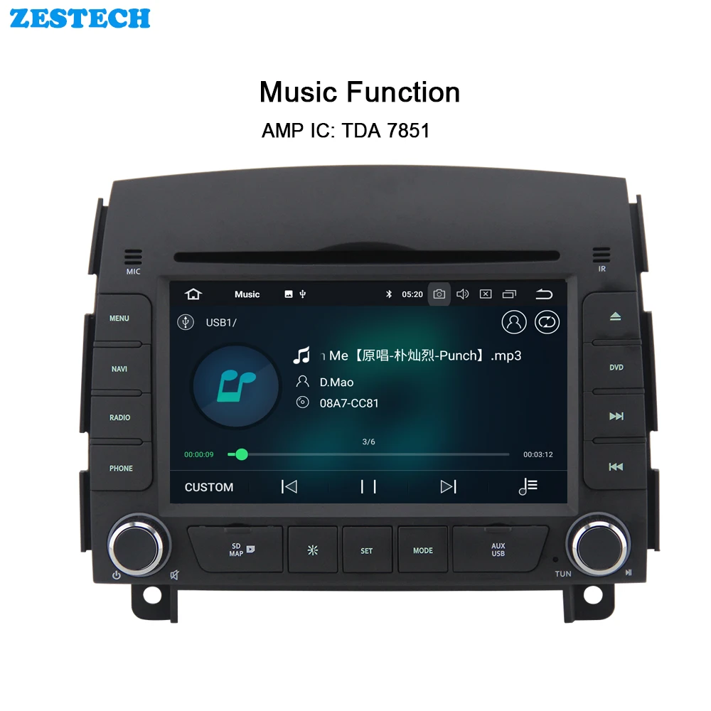 Android автомобильный dvd gps навигация для Hyundai sonata 2004-2008 с