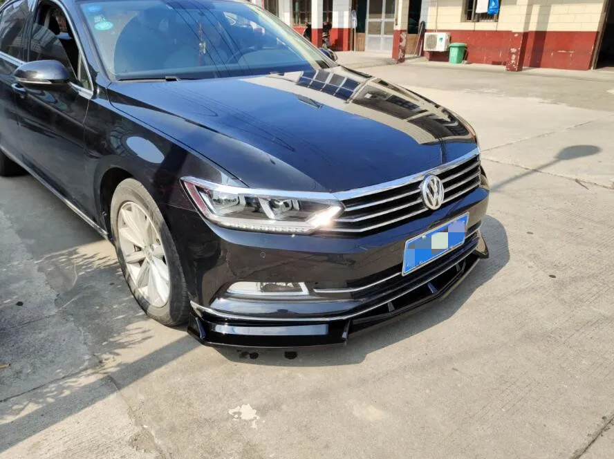Защитный диффузор для переднего бампера Volkswagen Passat B8 комплект корпуса 2017 2018 2019