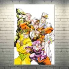Настенная картина Картина в стиле аниме JoJo S с необычными приключениями, HD Печать на холсте в скандинавском стиле, плакат, модульные картины, гостиная, домашний декор