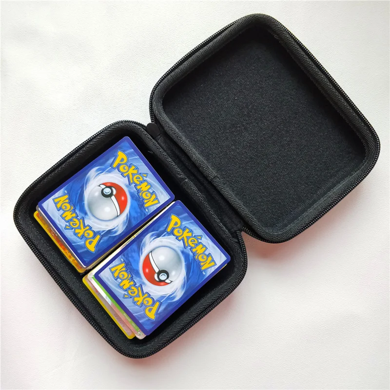 

Pokemon Pikachu Game Cards 300 Capacity Cards Hard Case Card Holder Holder Album Book Holder Earphone Storage Box Toy Gifts