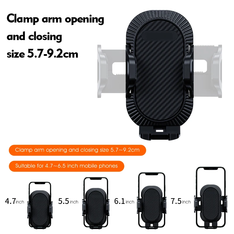 sucker car phone holder mobile phone holder stand in car no magnetic gps mount support for iphone 13 12 pro xiaomi samsung free global shipping