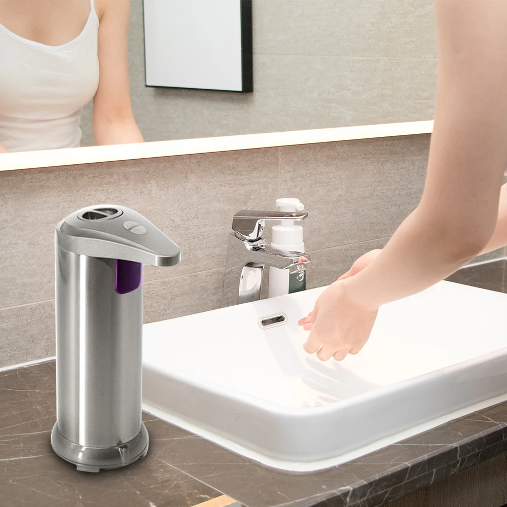 

Automatic Soap Dispenser Hand Washer Gel Bottle Intelligent Infrared Sensor Touchless Soap Dispensers Suitable Sanitizer Soap