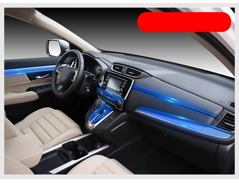 Lsrtw2017 для Honda CRV CR-V прозрачная переносная термополиуретановая Защитная пленка для салона автомобиля с защитой от царапин