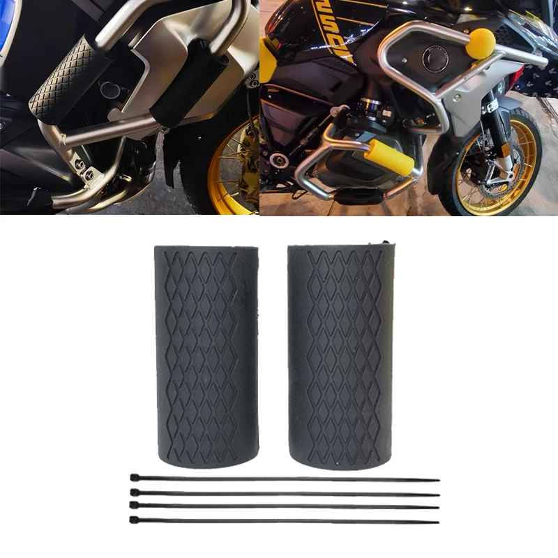 

R1250GS R1200GS Engine Crash Bar Protector Bumper Guard Decorative Block For BMW R1200GS ADV Adventure F800GS F850GS Motorcycle
