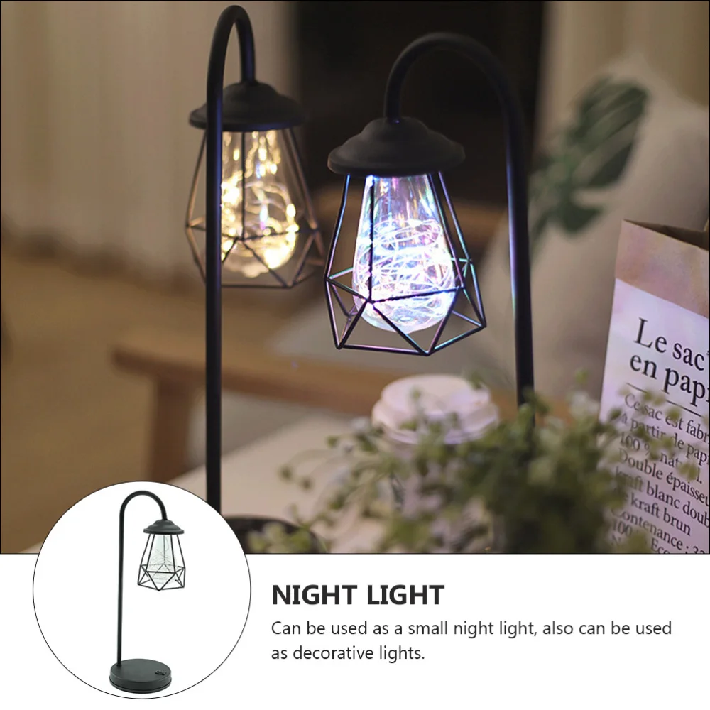 

1Pc Retro Home Night Light Creative Decorative LED Light USB Charging Light