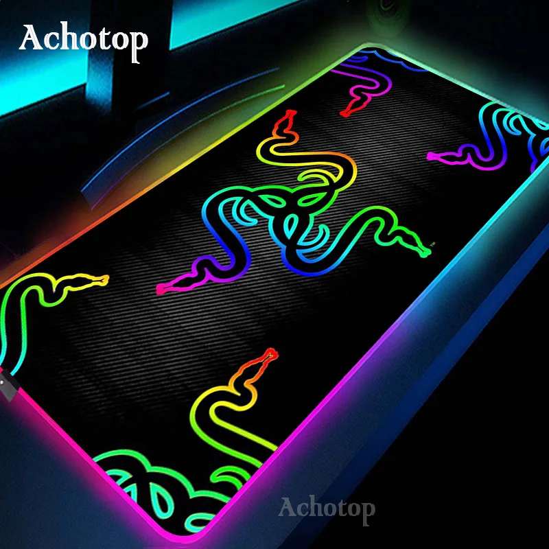 Коврик для мыши с RGB-подсветкой со светодиодной подсветкой | Компьютеры и офис