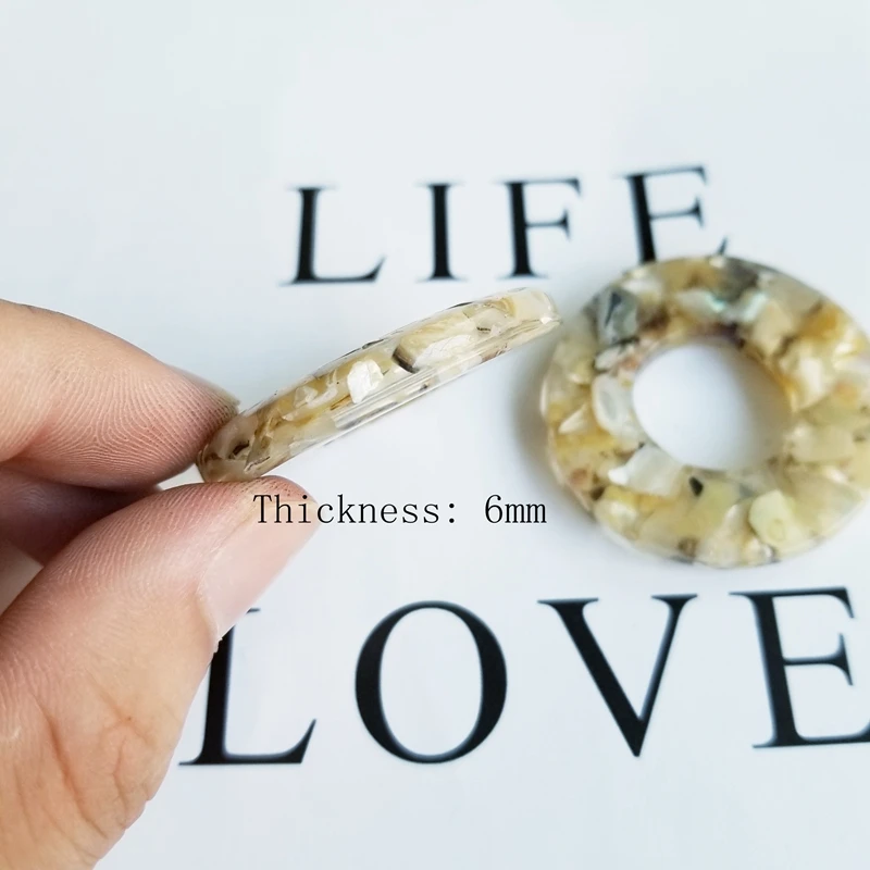 Япония и Южная Корея ручной работы прозрачная смола золото искусство мозаика