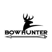 15 8 7cm personalized fashion bow hunter deer hunting car decal pvc creative heat resistant waterproof auto motorcycle sticker