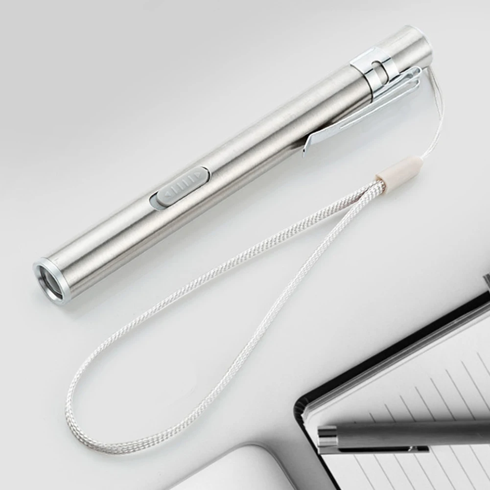 Карманный светодиодный фонарик с зарядкой от USB медицинские фонарики для