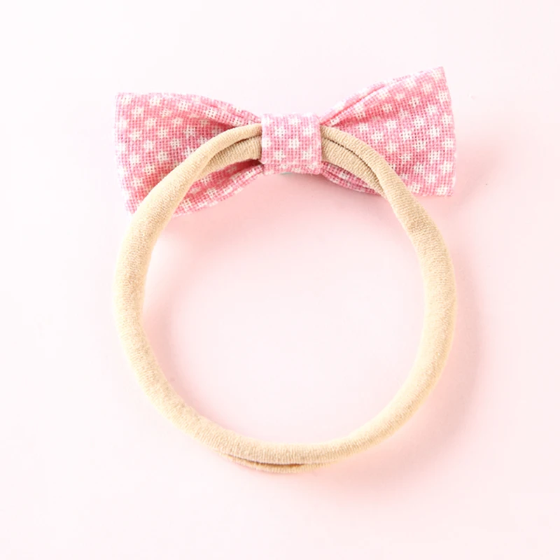 Повязка на голову с бантом и принтом звезд для девочек 1 шт. |