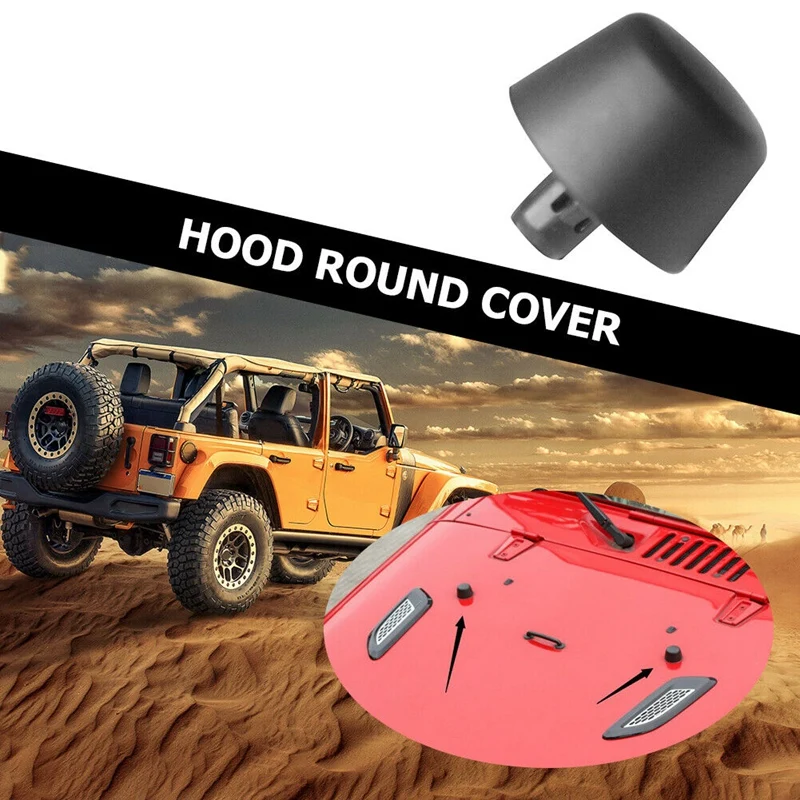Резиновые заглушки для бампера 2007 2017 Jeep Wrangler 55395650AC|Крышки и детали багажника| |