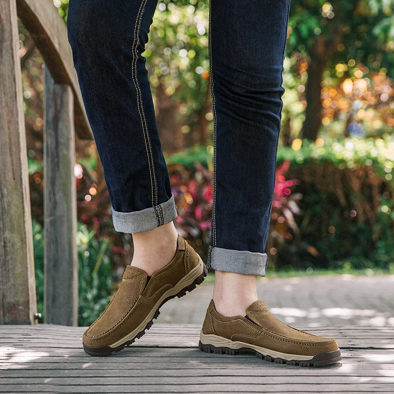 

Zapatos Casuales Para Hombre De Cuero Breathable Casual Shoes Shoe Man Men Leather For Mens Causal Sapato Black