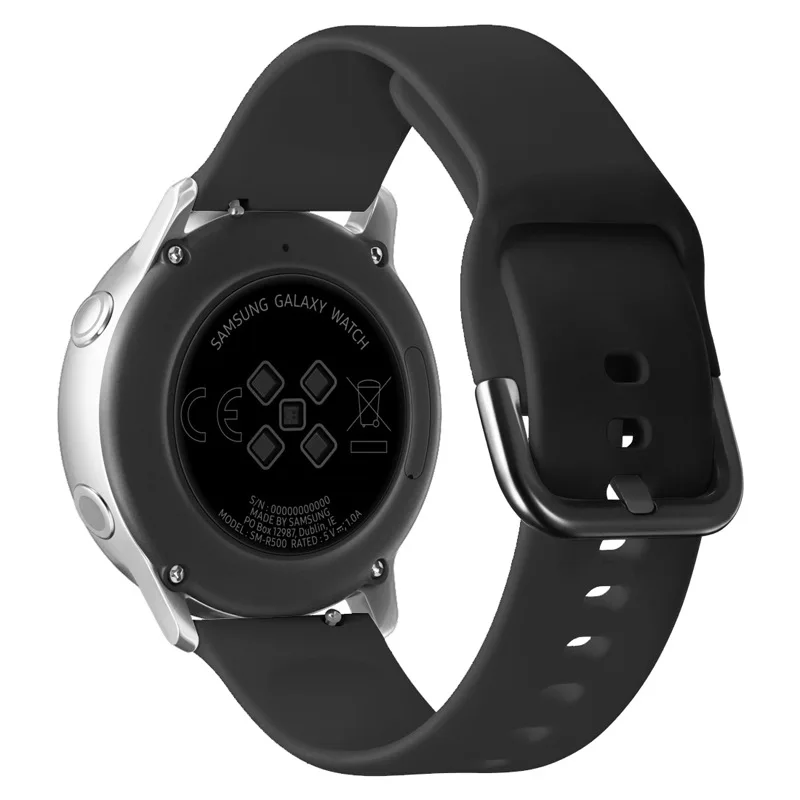 

20MM Silicone Watch Bands for Galaxy Active Smart Watch Strap for Samsung Replacement Galaxy Watch Bands