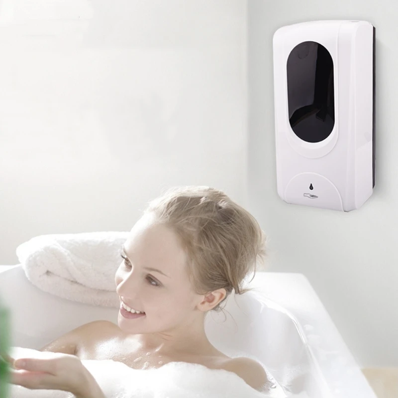 

1200ml Automatic Soap Dispenser Touchless Mist Spray Wall Mounted Infrared Sensor Kitchen Refillable Hand Gel Machine