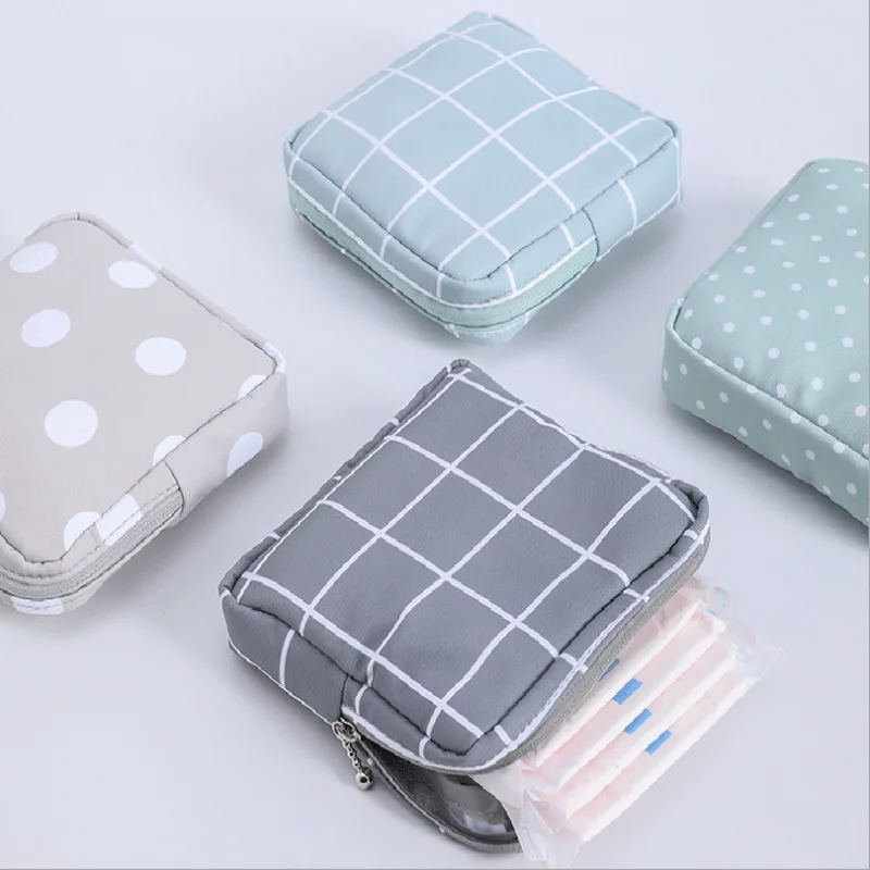 Женская небольшая сумочка-косметичка гигиеническая салфетка сумка для хранения